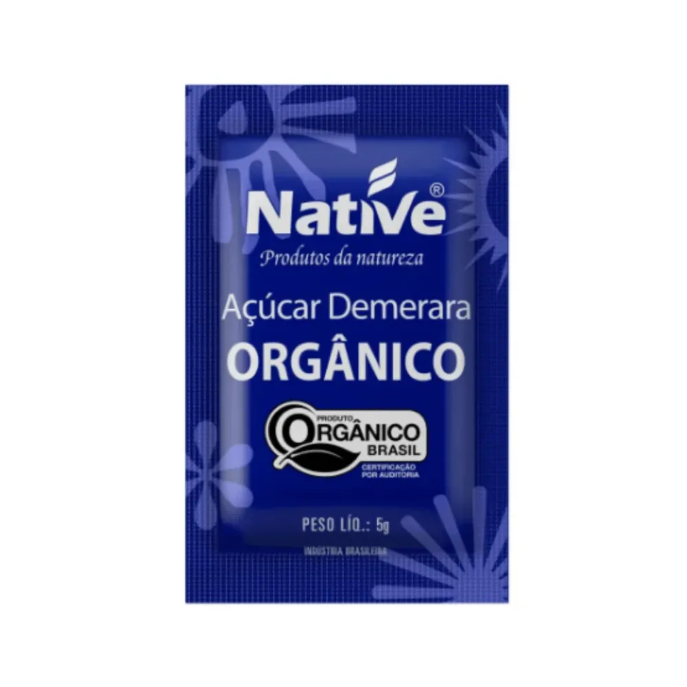 ACUCAR NATIVE SACHE 200/5G DEMERARA ORGANICO